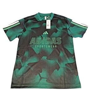 Adidas Mens House of Tiro Nations Pack Tee‎ -Green Black JC8006 Size S